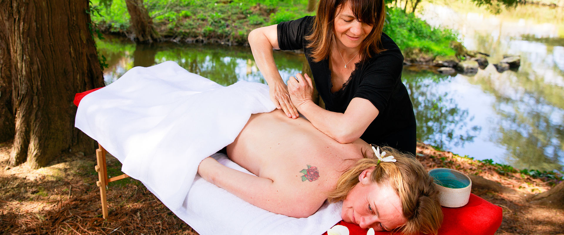 Massage sur table